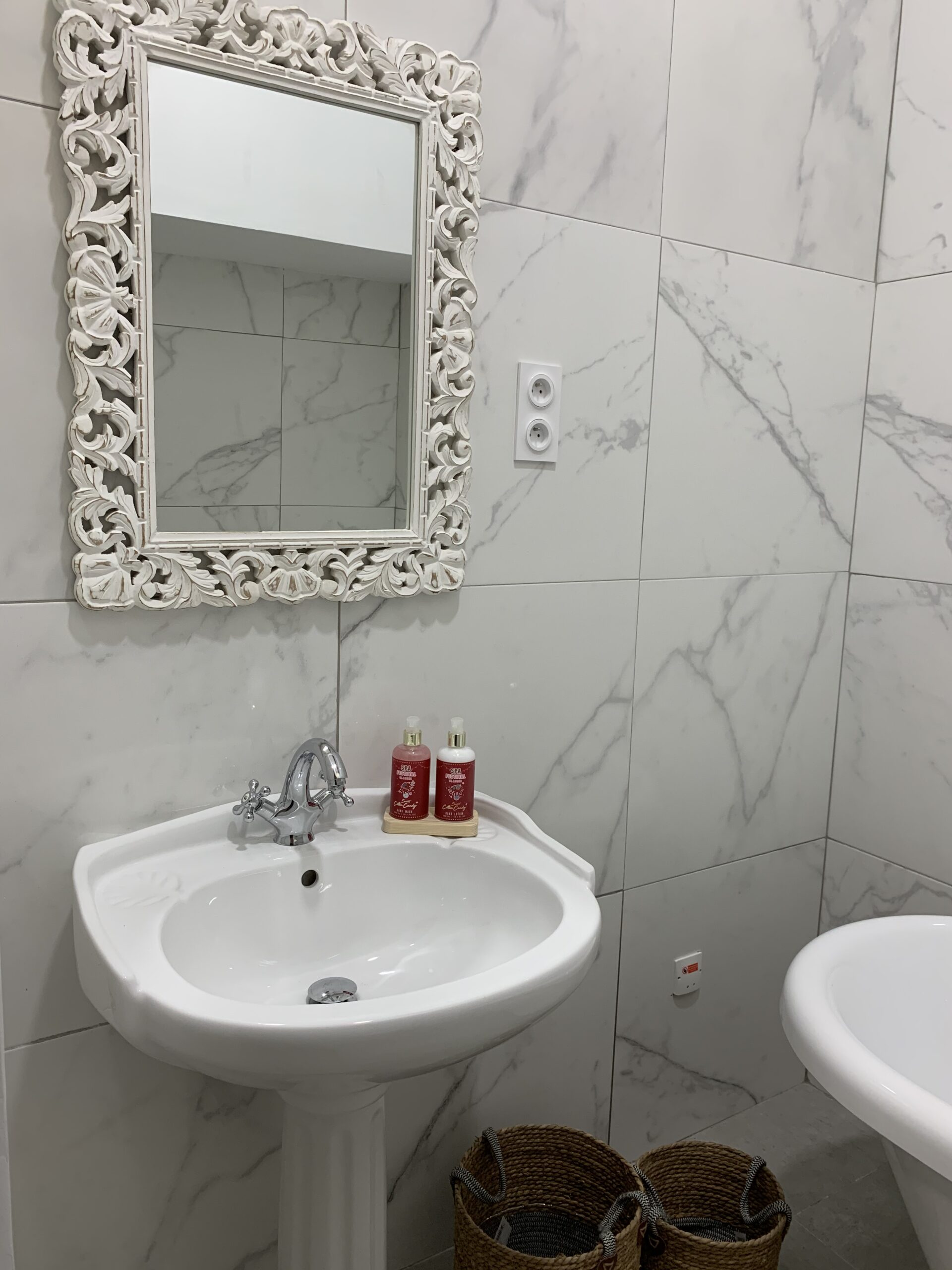 Salle de bain détail Le 31 Appartement